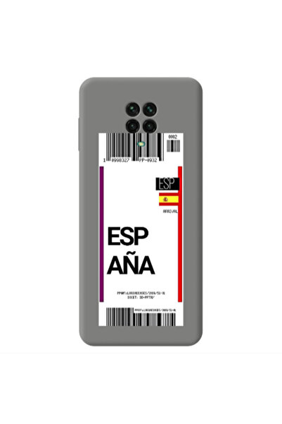 Other Xiaomi Redmi Note 9 Pro Espana Arrival Grey Colored Silicone TPU Θήκη