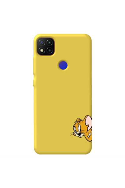 Other Xiaomi Redmi 9c Jerry 2 Yellow Colored Silicone TPU Θήκη