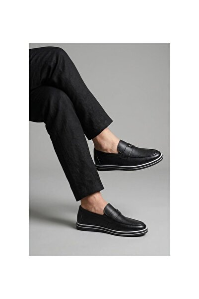 AYAKKABIMOOD Nb 5182 Men's Daily Genuine Leather Loafer Shoes