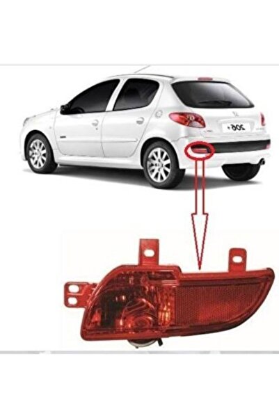 İSACO Peugeot 206+ Plus Arka Reflektör SOL 2009-2014 6350.HA EB OTO