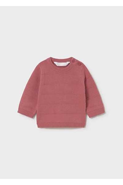 MAYORAL Newborn Baby Boy Mercerized Sweater Red