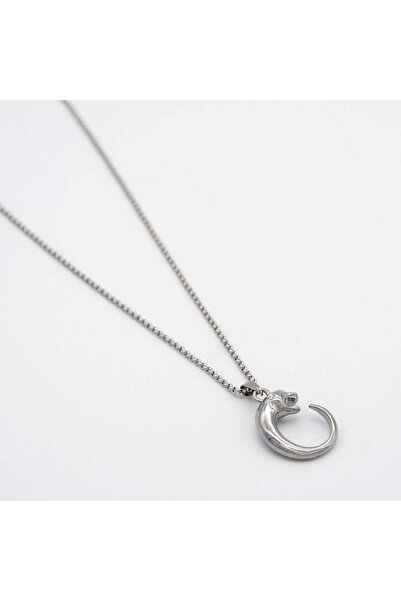 Rüzgar Alaz Silver Crtr Necklace