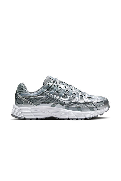 Nike P-6000 GS Metalik Gri Günlük Spor Ayakkabı Metalik Gri / Gümüş