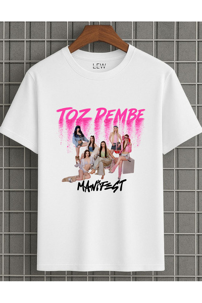 lovver Manifest Toz Pembe Şarkı Konser Tasarımı Özel Tasarım Premium Baskı Pa...
