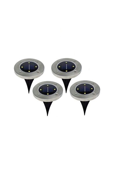 Tradesor Ηλιακό φωτιστικό κήπου LED - Καρφωτό - 4pcs - 4LED/RGB - 431152