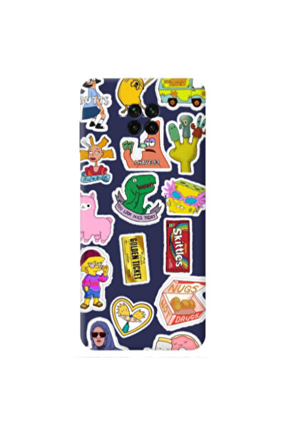 Other Xiaomi Redmi Note 9 Pro best cartoons Dark blue Colored Silicone TPU Θήκη