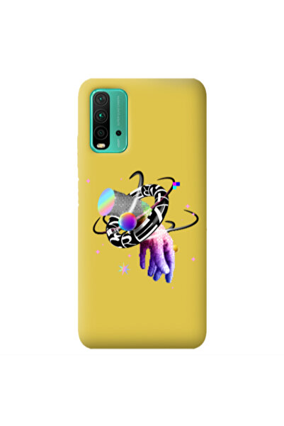 Other Xiaomi Poco M3 Y2k Yellow Colored Silicone TPU Θήκη