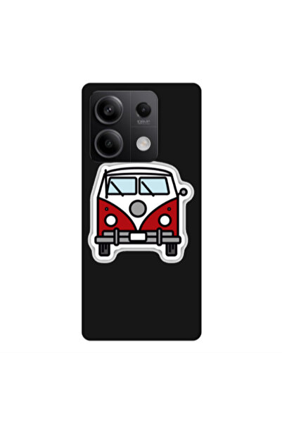 Other Xiaomi Redmi Note 13 5G Minibus Black Colored Silicone TPU Θήκη