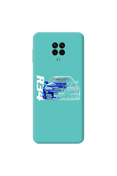 Other Xiaomi Redmi Note 9 Pro Blue R34 Turquoise Colored Silicone TPU Θήκη