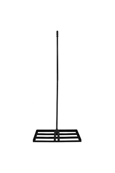 KOTARBAU Nivelator manual de gazon din oțel de 70 cm cu mâner, unealtă pentru...