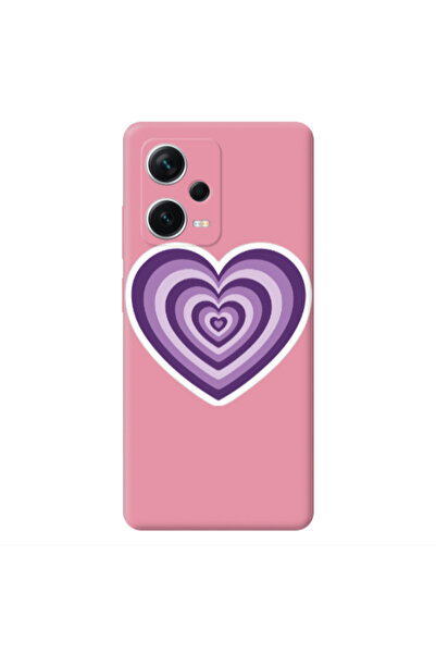 Other Xiaomi Poco X5 My Heart Is Yours 2 Pink Colored Silicone TPU Θήκη