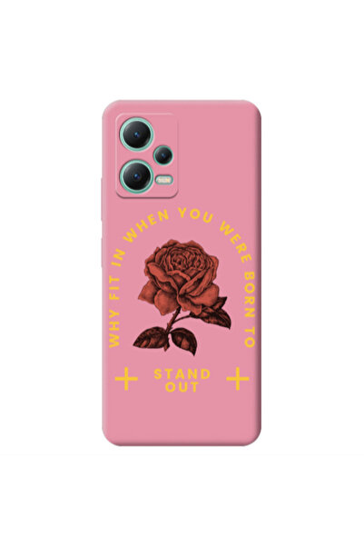 Other Xiaomi Redmi Note 12 Pro 5G Stand out Pink Colored Silicone TPU Θήκη