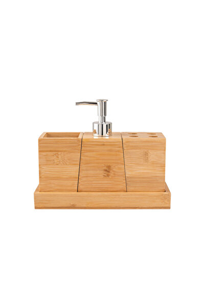 ESTIA HOME ART ECOCASA Σετ Αξεσουάρ Μπάνιου 3 τεμαχίων με Βάση Estia Home Art...