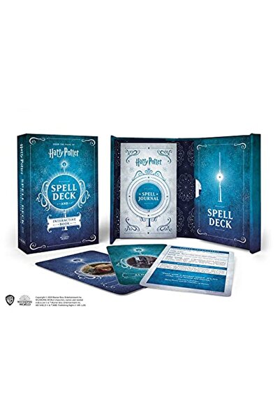 Running Press Mini Editions Harry Potter Spell Deck And Interactive Book Of M...