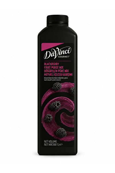 Da Vinci Davinci Gourmet Böğürtlen Blackberry Fruit Meyve Püresi 1 LT