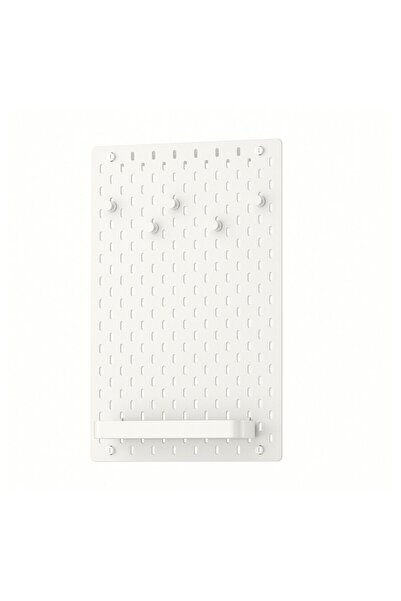 SKADIS SKÅDIS Pegboard assortment, white, 36 x 56 cm