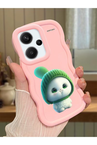 Hontinga Redmi Note 13 Pro Plus 5g Compatible Case Camera Protective Pink Sil...