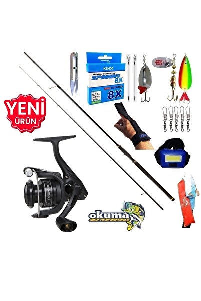 Okuma Revenger Rv-4000A 270cm 10-35gr Kudos Prospin Turna Spin Olta Takımı Seti