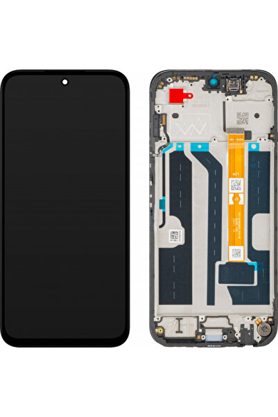 OPPO Οθόνη αφής A6k, με πλαίσιο, Μαύρο, Πακέτο σέρβις 621029000842