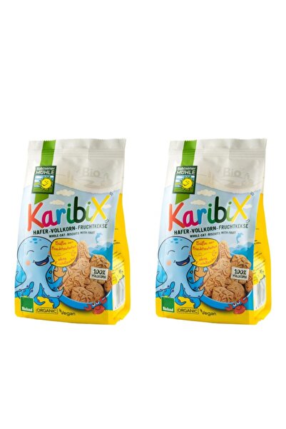Bohlsener Muhle 2 x Karibix Biscuiti bio din faina integrala de ovaz indulcit...