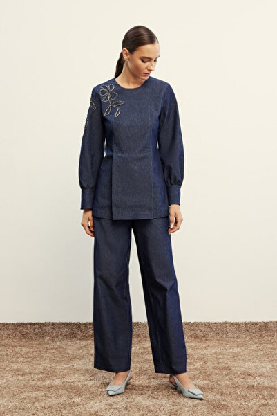 Venöve 36FWPNT0027 Kadın Denim Kot Pantolon