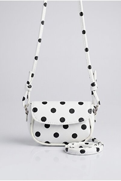 Baguar Women's Polka Dot Stylish Design Mini Hand and Shoulder Bag