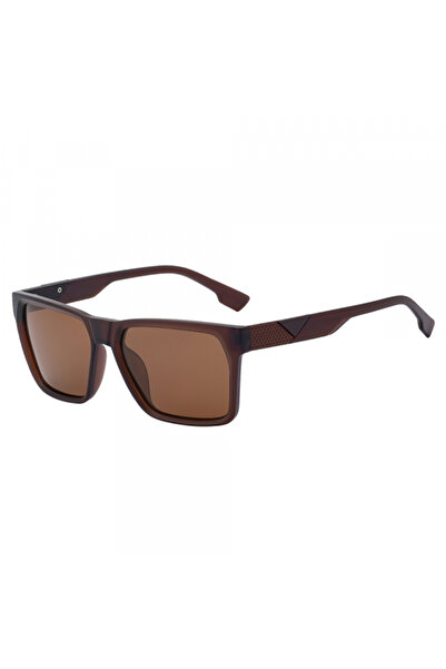 Techsuit Ochelari De Soare Barbati 8500, Polarizati, Protectie UV, Maro