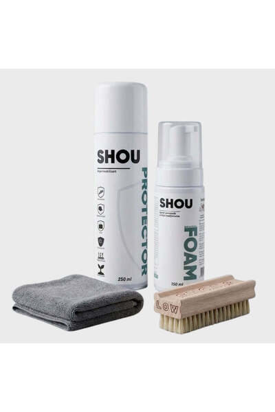 SHOU Total Protection Kit - Set Premium Pentru Curatarea si Intretinerea Inca...