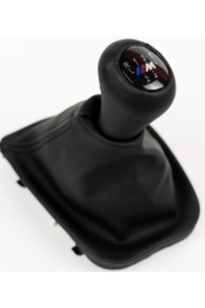 PİNUKS 25111221527 Smk Bmw Gear Knob and Bellow E34 m Power 5 Speedblack Leat...