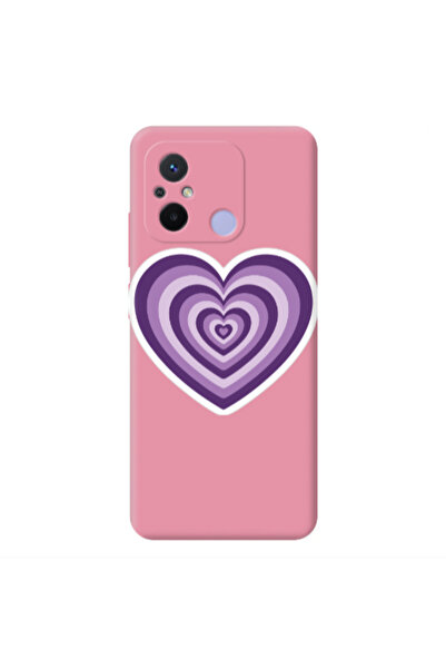 Other Xiaomi Redmi 12C My Heart Is Yours 2 Pink Colored Silicone TPU Θήκη