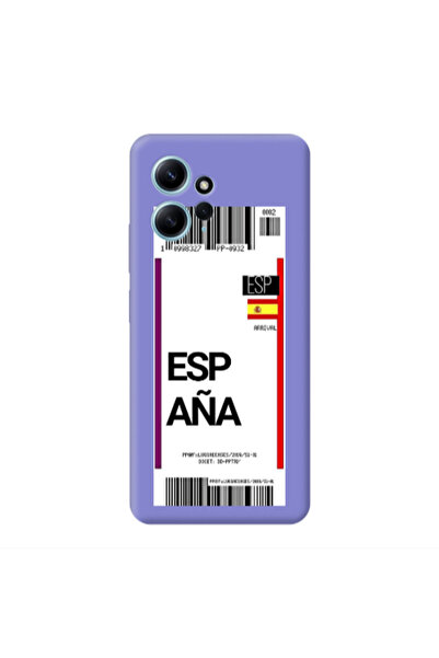 Other Xiaomi Redmi Note 12 4G Espana Arrival Purple Colored Silicone TPU Θήκη