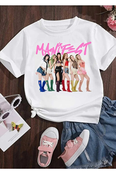 cc collection Manifest Design Printed T-Shirt