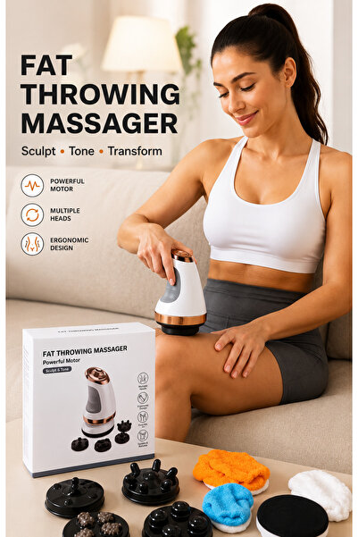 essentialneedforall Fat throwing body massager -Portable Home Fat Burning Mac...