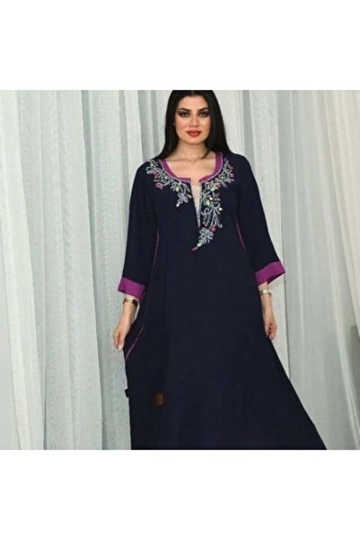 ZRYL Handmade Shak Jalabiya from Back to Front