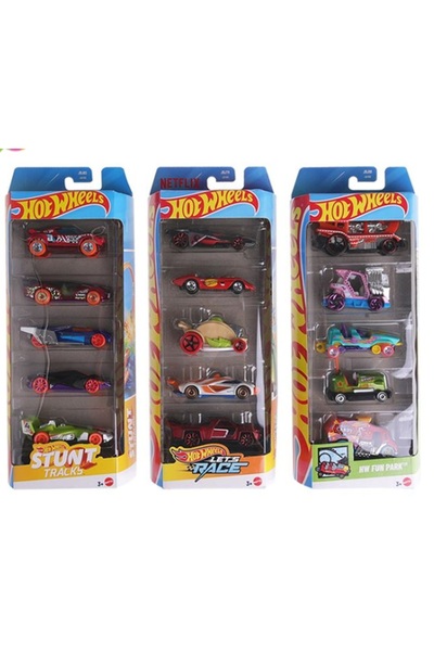HOT WHEELS Mașini 5 bucăți 12 asortate
