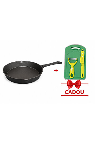 Cooking by Heinner Heinner Pachet Promo Tigaie Fontă Pură 25.5 x 4.5 cm, + CA...