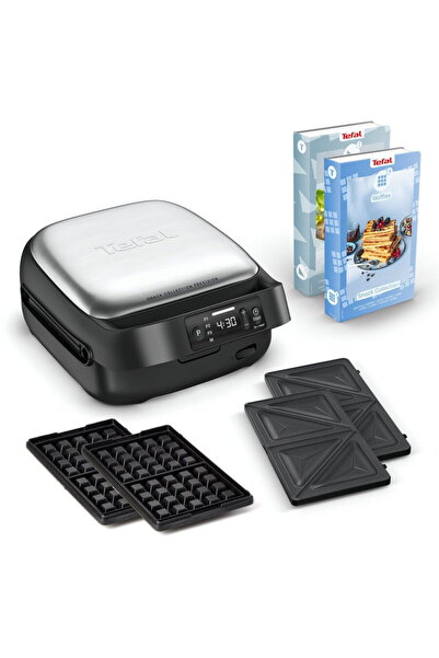TEFAL Aparat multifuncțional pentru gustări, SW872BF Snack Collection Precisi...