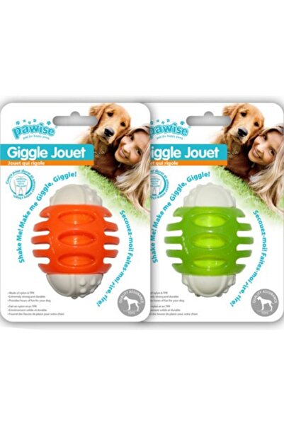 Pawise Giggle Jouet Sound Rugby Ball 8 cm