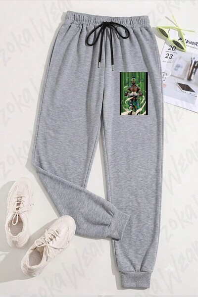ZOKAWEAR Unisex trenirke sa umetnutim umetkom šampiona UFC-a u srednjoj kateg...