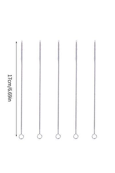 Choice 5Pcs 5Pcs Brush Cleaner for Straw Stainless Steel Tube Pipe Cleaner Bo...