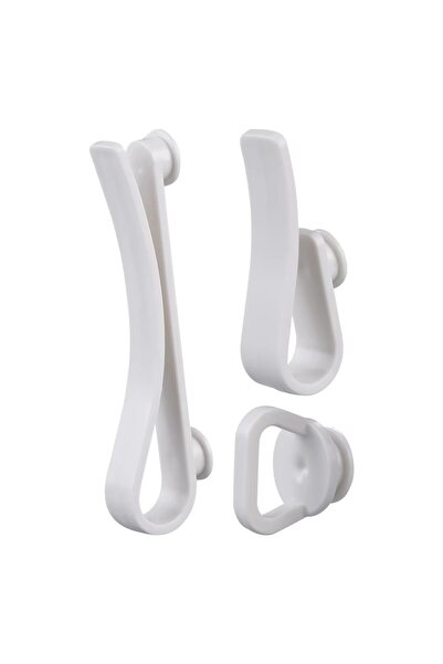 choice2 White 3Pcs/Set Storage Hooks Multi-Purpose Insert Charm Hooks Univers...