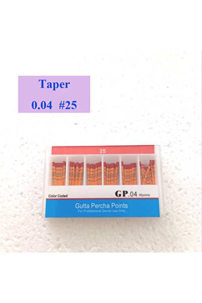 Choice1 GP0425 JNSUR 0.02 0.04 0.06 نقاط ورقية ماصة للأسنان، أطراف مخروطية لق...