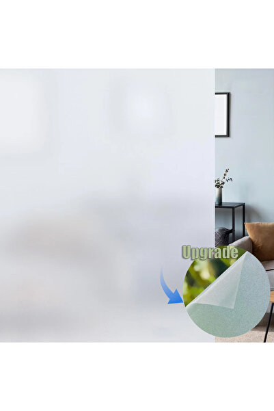 Choice7 30cmX1m chunmosha Frosted Glass Stickers Self-Adhesive Semi-Transpare...