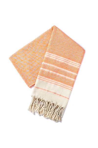 Choice7 1pc 100x180cm orange Cotton Turkish beach towel 100*180CM New diamond...