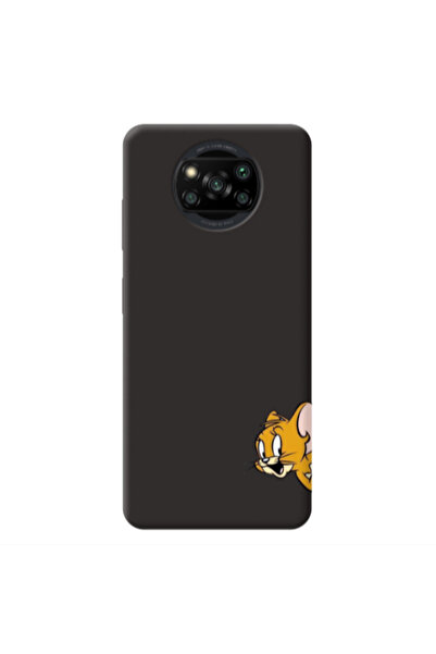 Other Xiaomi Poco X3 /X3 Pro Jerry 2 Black Colored Silicone TPU Θήκη