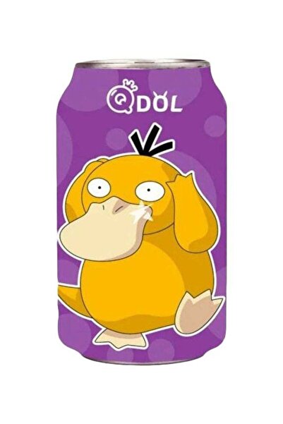 QDOL Pokémon Bulbasaur Grape Flavoured Sparkling Drink 330ml