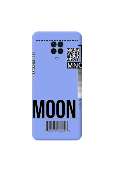 Other Xiaomi Redmi Note 9 Pro A ticket to the moon Light Purple Colored Silic...