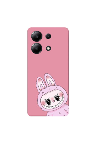Other Xiaomi Redmi Note 13 4G Labubu 6 Pink Colored Silicone TPU Θήκη