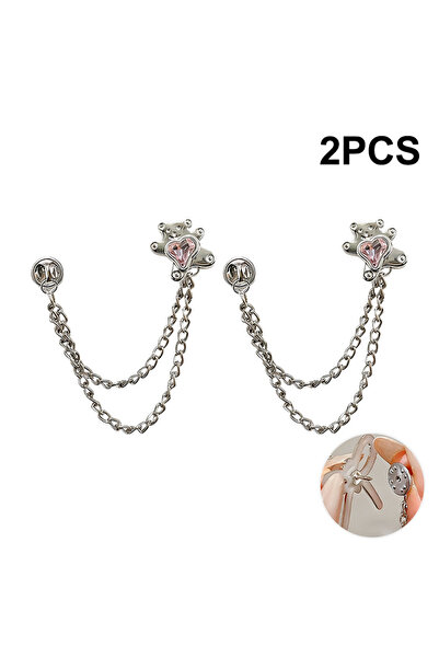 Choice1 A5 Women'S Adjustable Clothes Clips With Butterfly Decorations - Inst...