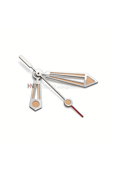 Choice Retro Yellow Silver Aiguille Seamaster Style NH35 Watch Hands Green C3...
